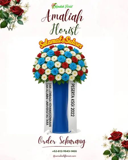 Standing Flowers Gedung Serbaguna Al Muhajirien Bekasi